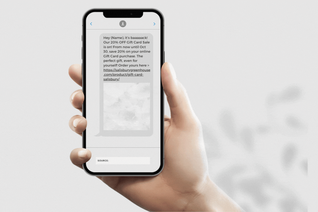 Text message marketing